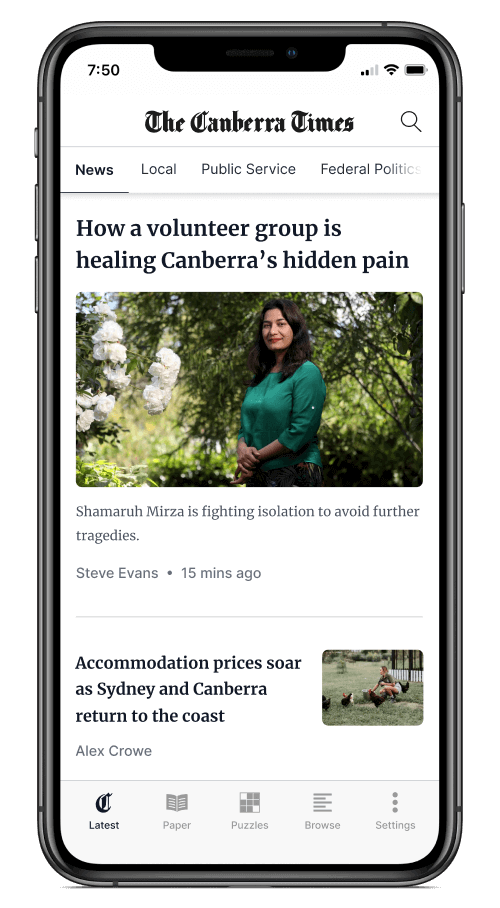 Mobile App preview
